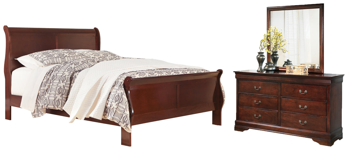 Furniture City Laplace - Ashley Furniture - Alisdair King Sleigh Bed, Dresser and Mirror - King Sleigh Bed, Dresser and Mirror - B376B21