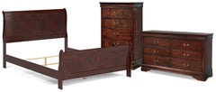 Furniture City Laplace - Ashley Furniture - Alisdair Queen Sleigh Bed, Dresser and Chest - Queen Sleigh Bed, Dresser and Chest - B376B28
