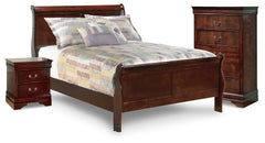 Furniture City Laplace - Ashley Furniture - Alisdair Full Sleigh Bed, Chest and Nightstand - Full Sleigh Bed, Chest and Nightstand - B376B27