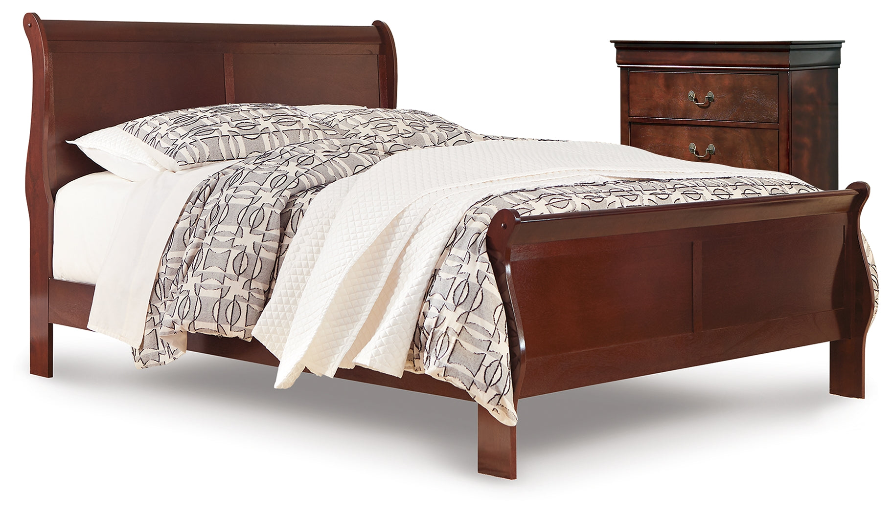 Furniture City Laplace - Ashley Furniture - Alisdair Queen Sleigh Bed and Chest - Queen Sleigh Bed and Chest - B376B32