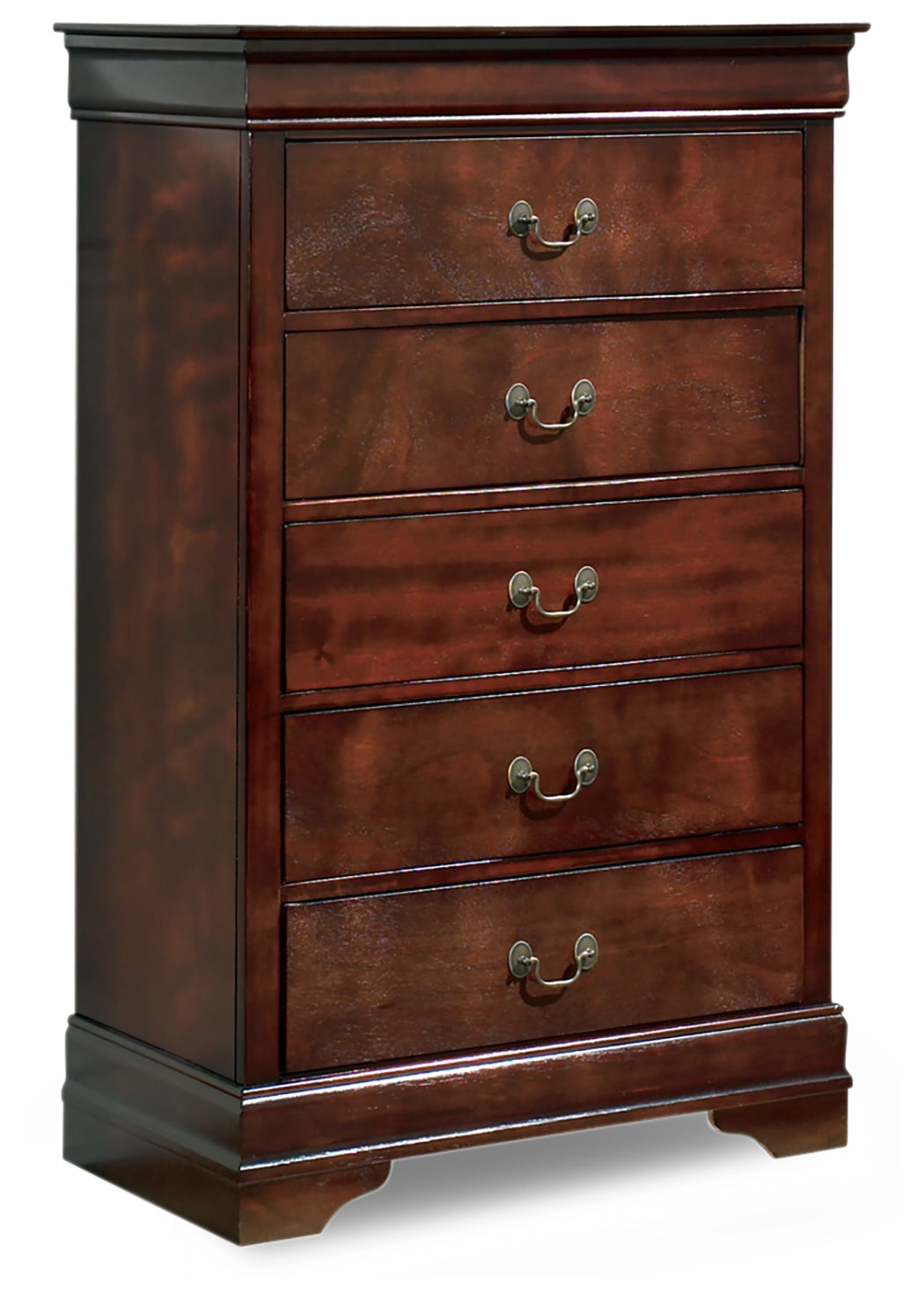 Furniture City Laplace - Ashley Furniture - Alisdair Bedroom - Chest / Reddish Brown - B376-46