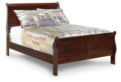 Furniture City Laplace - Ashley Furniture - Alisdair Bedroom - King Sleigh Bed / Reddish Brown - B376B8