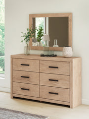 Furniture City Laplace - Ashley Furniture - Sanginlane Bedroom - Dresser and Mirror - B3787B1