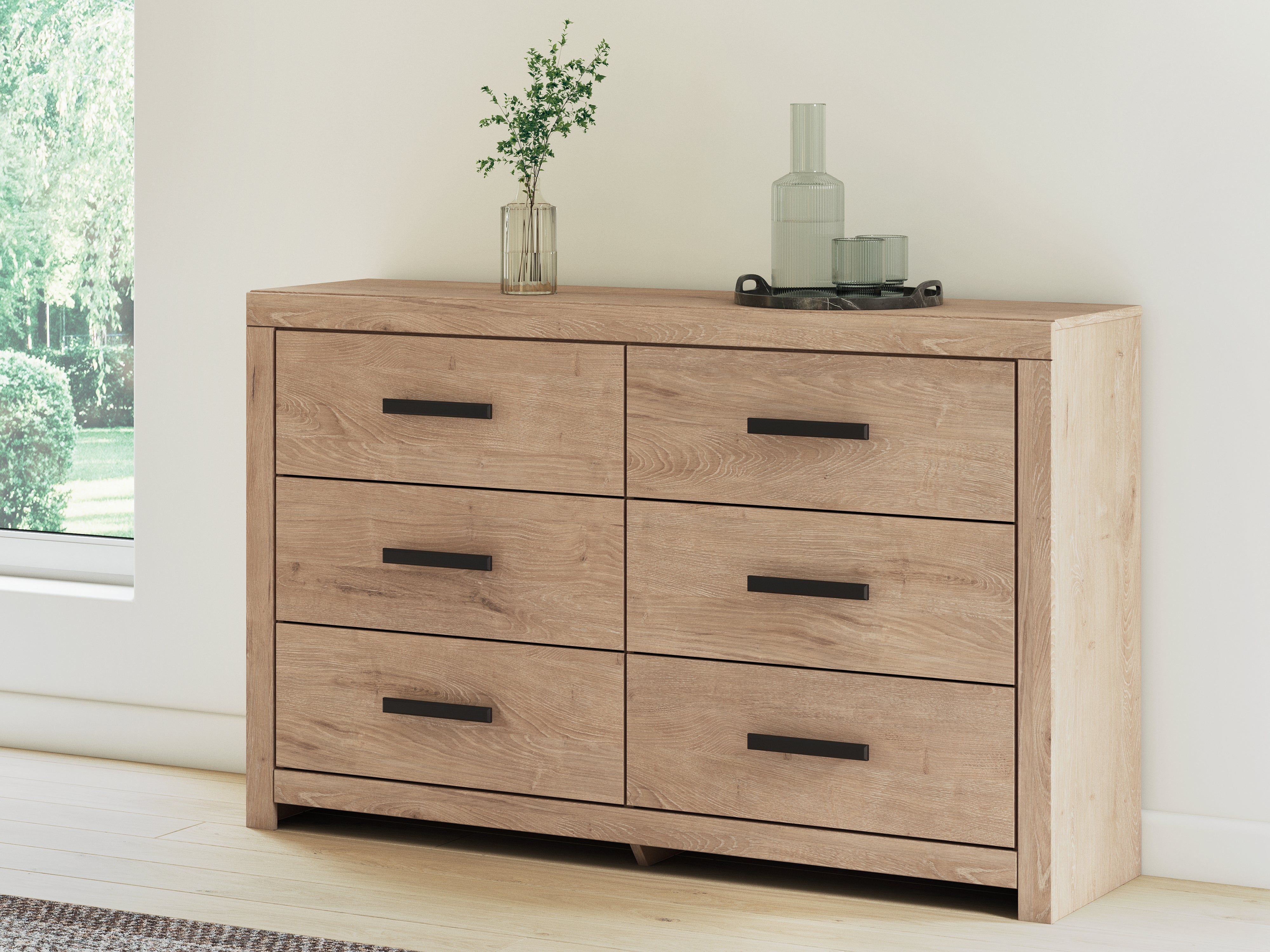 Furniture City Laplace - Ashley Furniture - Sanginlane Bedroom - Six Drawer Dresser - B3787-31