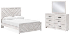 Furniture City Laplace - Ashley Furniture - Cayboni Queen Panel Bed, Dresser and Mirror - Queen Panel Bed, Dresser and Mirror - B3788B5