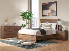 Furniture City Laplace - Ashley Furniture - Fortlorn Queen Panel Bed, Dresser and Nightstand - Queen Panel Bed, Dresser and Nightstand - PCB386B6