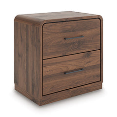 Furniture City Laplace - Ashley Furniture - Fortlorn Bedroom - Two Drawer Night Stand - PCB386-92