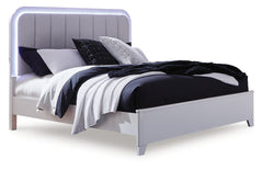 Jarlee Queen Upholstered Panel Bed