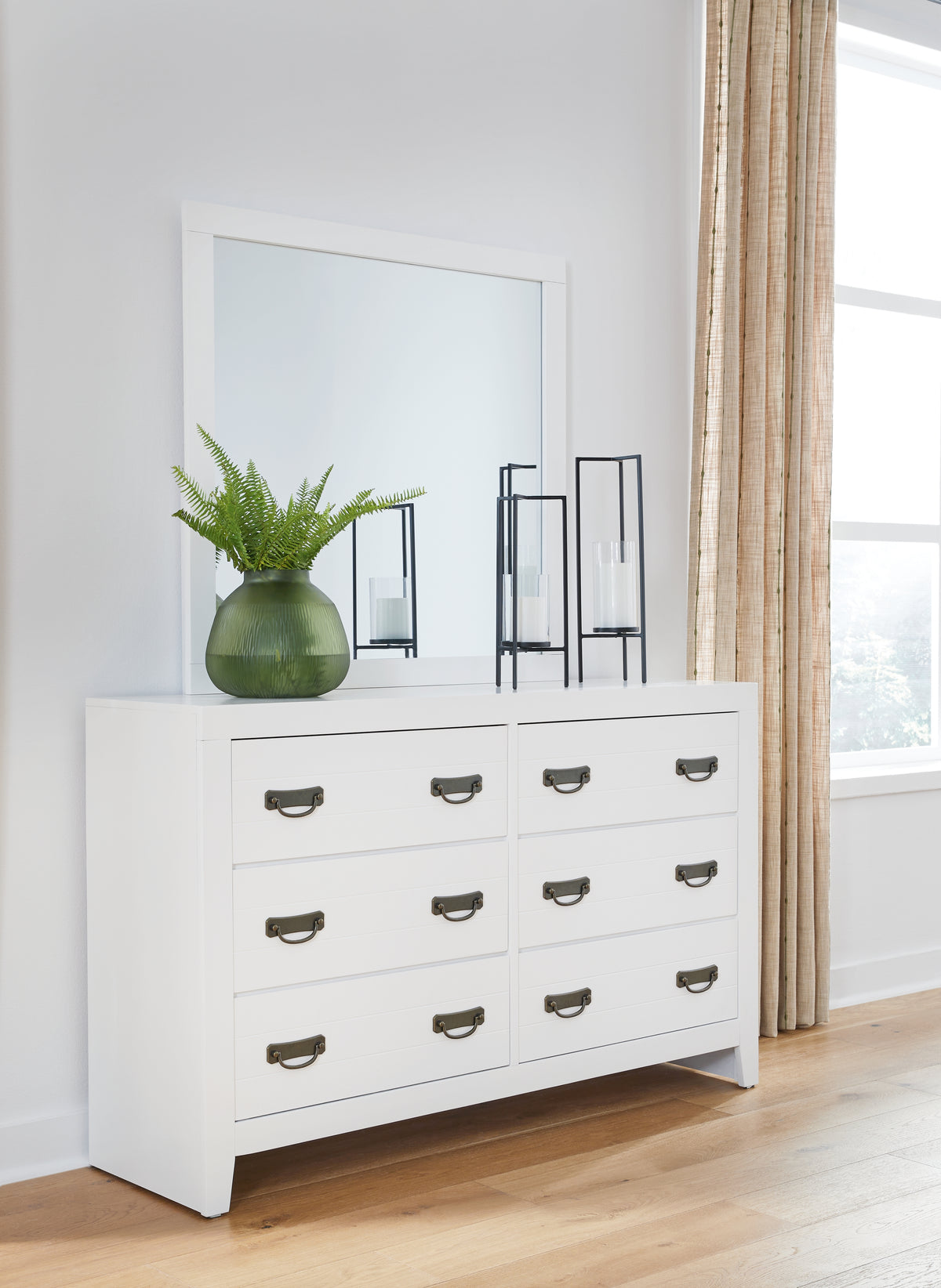 Furniture City Laplace - Ashley Furniture - Binterglen Dresser and Mirror - Dresser and Mirror - B427B1