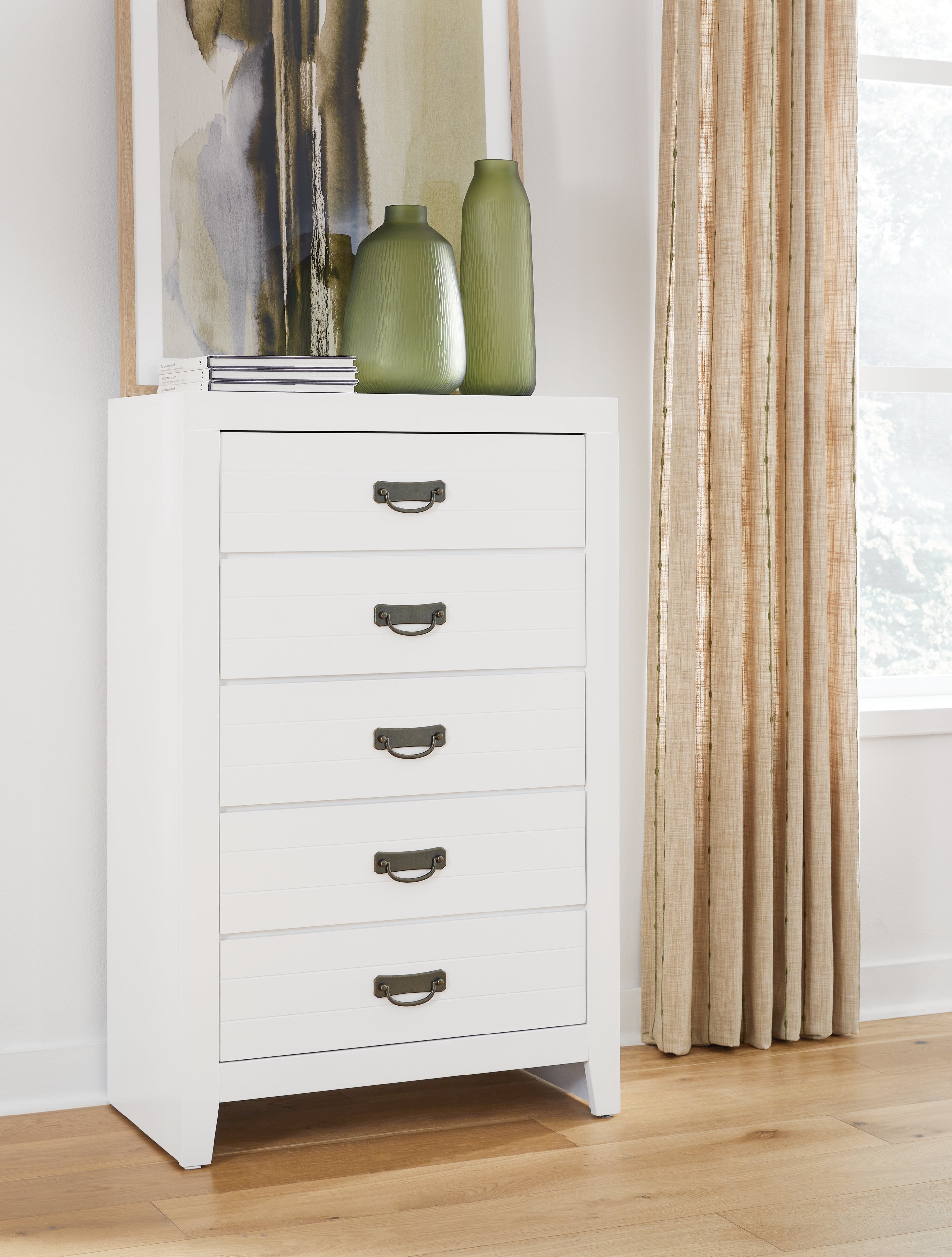 Furniture City Laplace - Ashley Furniture - Binterglen Bedroom - Five Drawer Chest - B427-46