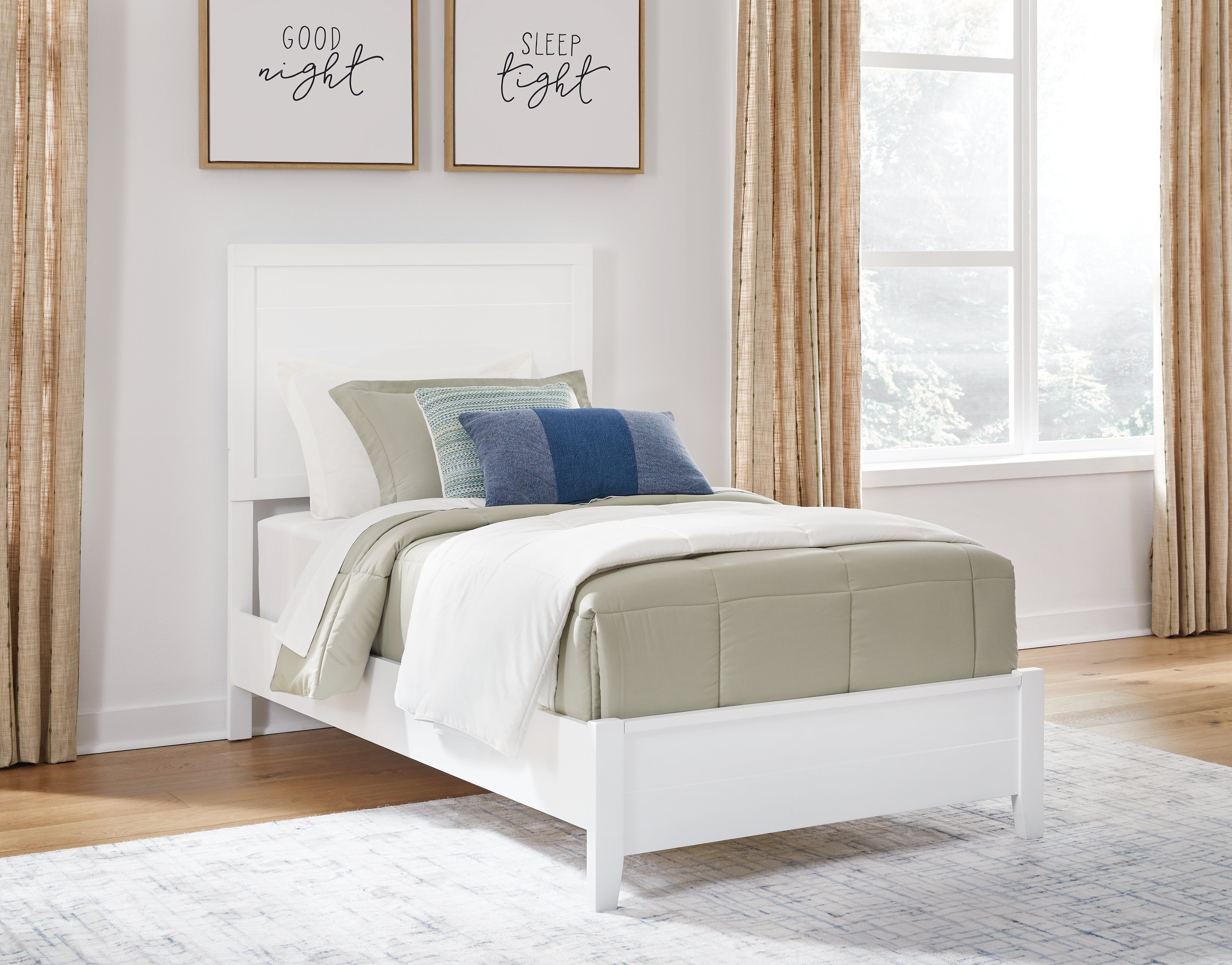 Furniture City Laplace - Ashley Furniture - Binterglen Bedroom - Twin Panel Bed - B427B2