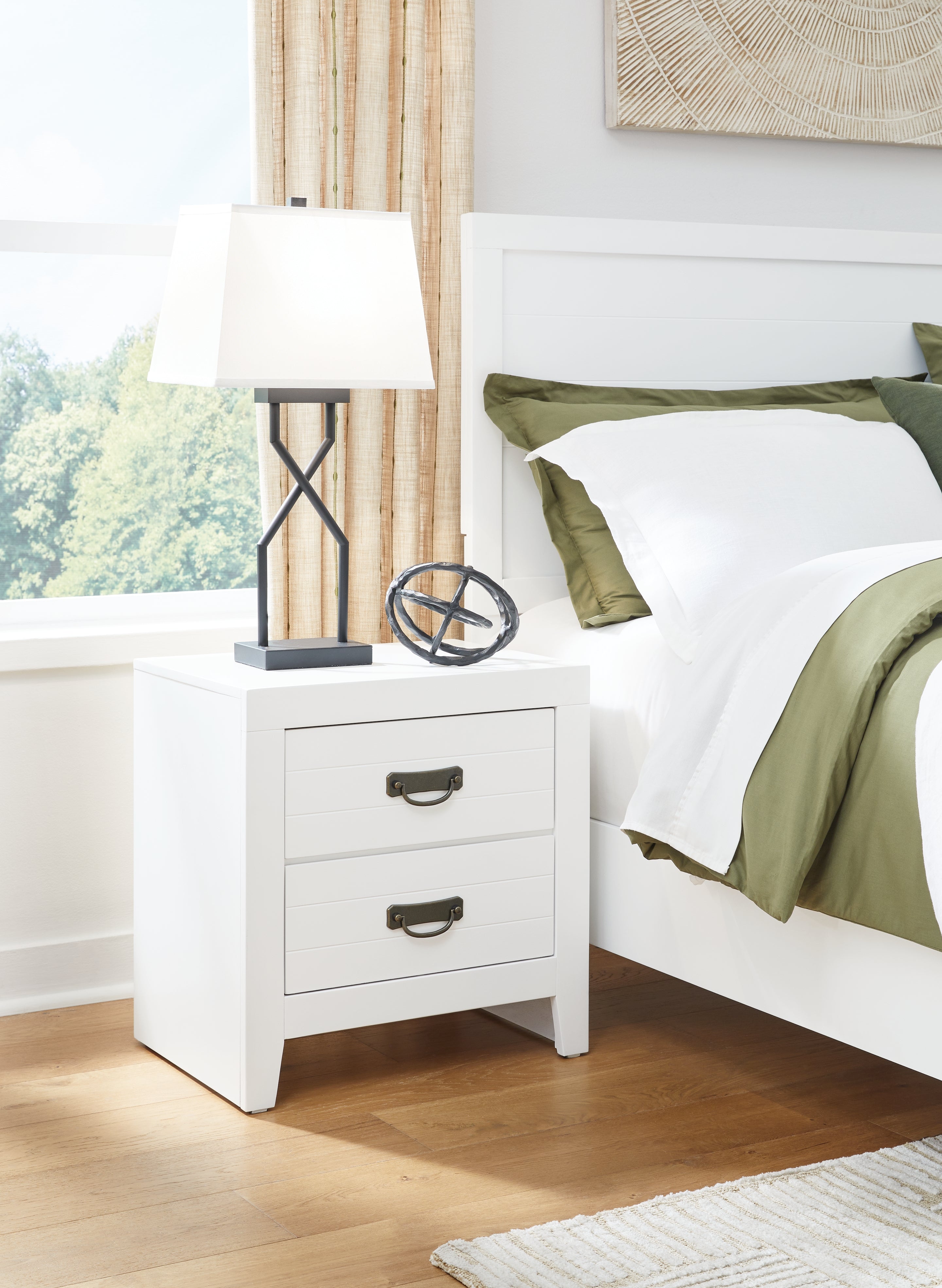 Furniture City Laplace - Ashley Furniture - Binterglen Bedroom - Two Drawer Night Stand - B427-92