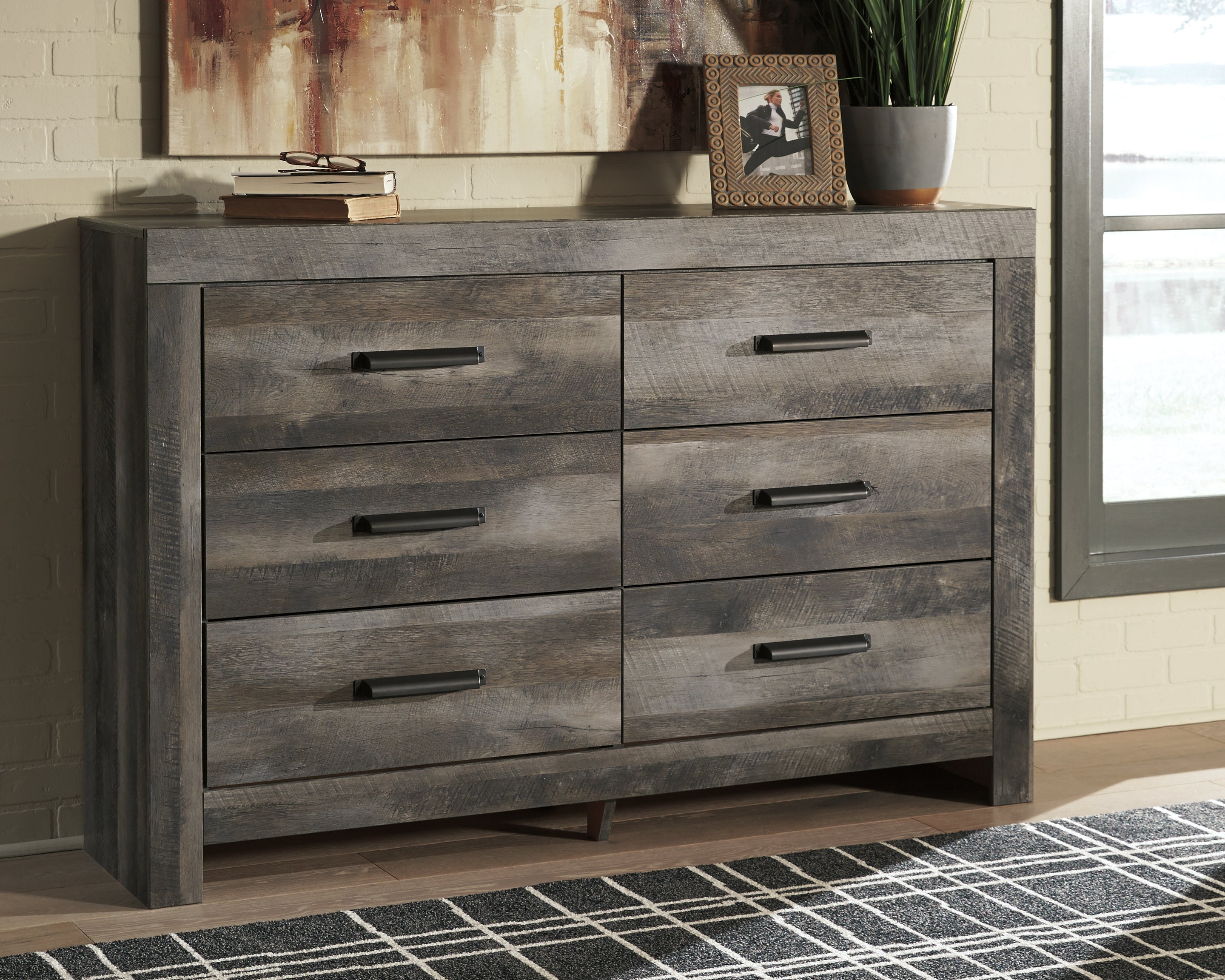 Furniture City Laplace - Ashley Furniture - Wynnlow Bedroom - King Panel Bed / Gray - B440B8