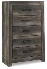 Furniture City Laplace - Ashley Furniture - Wynnlow Bedroom - Twin Crossbuck Panel Bed / Gray - B440B16