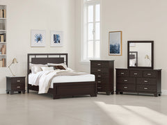 Furniture City Laplace - Ashley Furniture - Covetown Queen Panel Bed - Queen Panel Bed - B441B6
