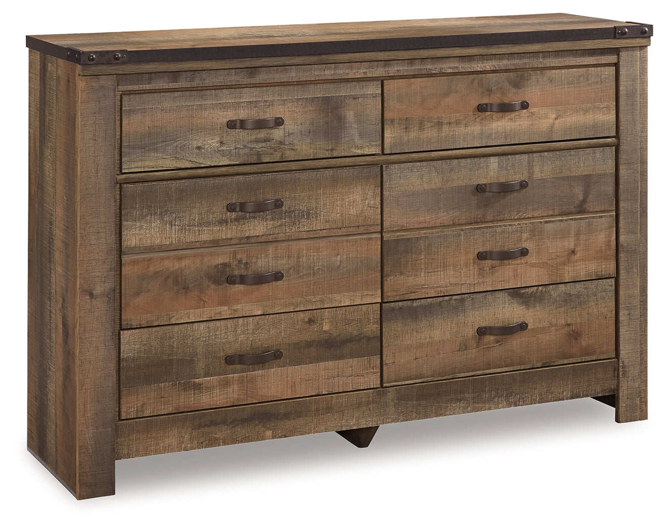 Furniture City Laplace - Ashley Furniture - Trinell Bedroom - Six Drawer Dresser / Brown - B446-31