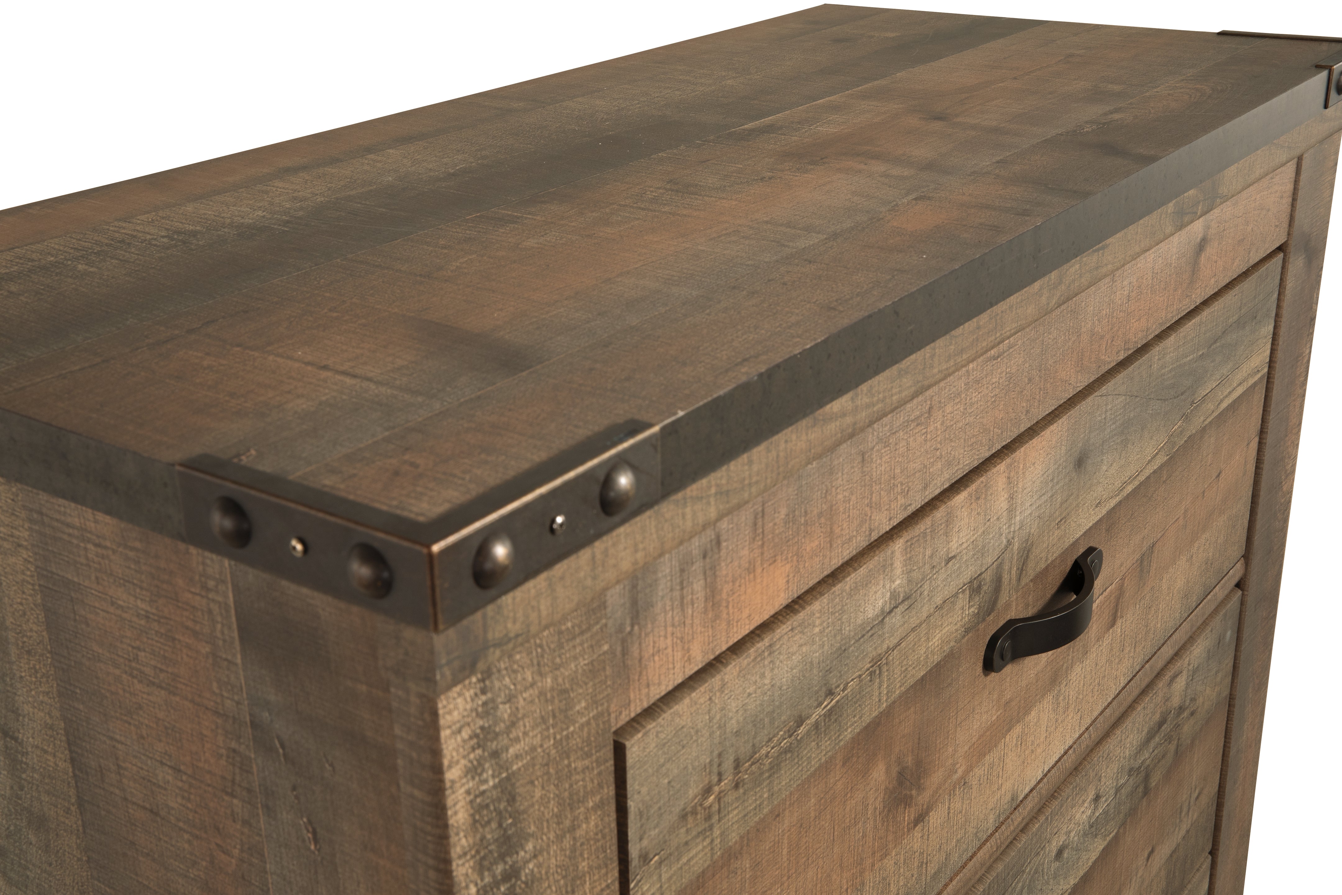Furniture City Laplace - Ashley Furniture - Trinell Bedroom - Five Drawer Chest / Brown - B446-46