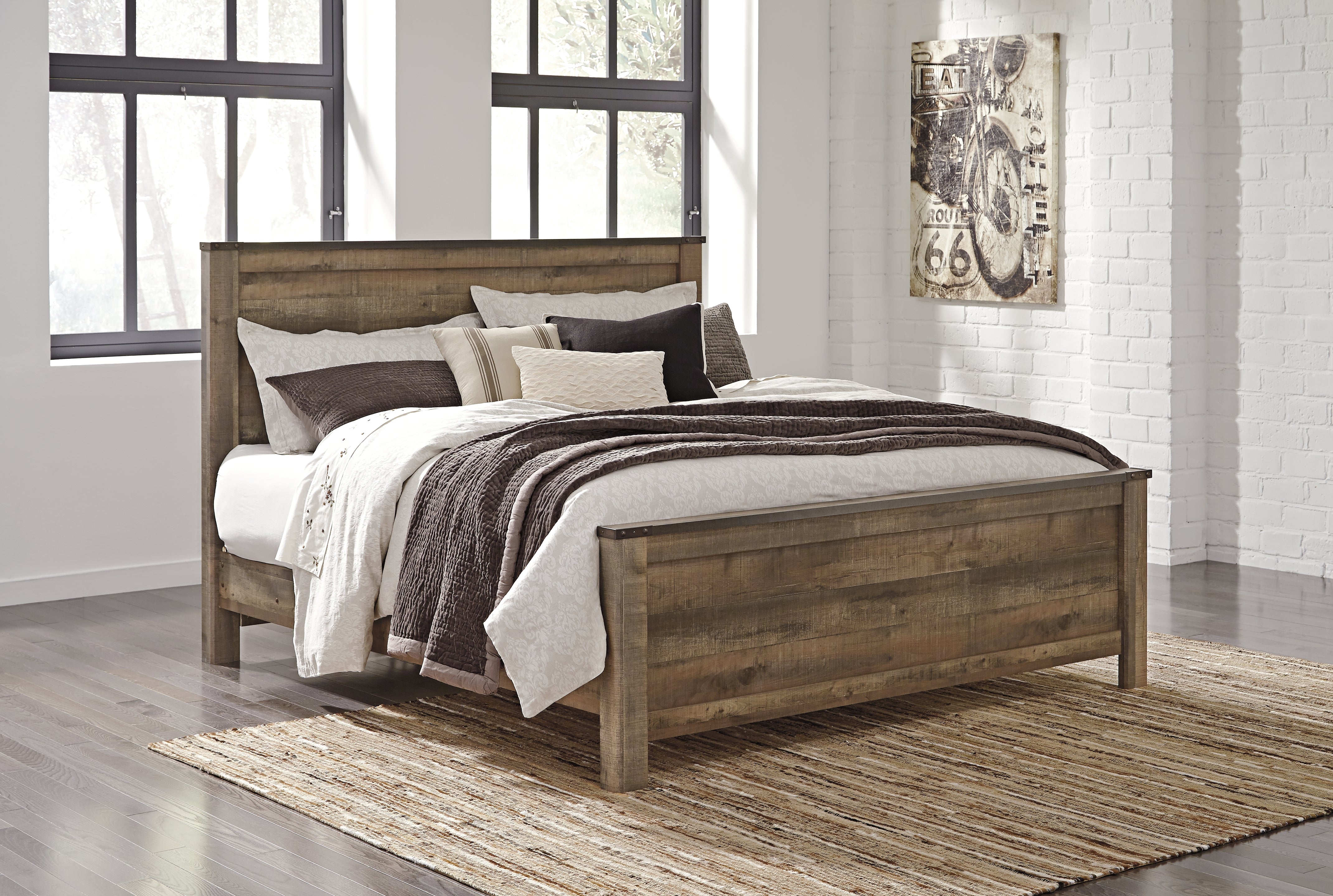 Furniture City Laplace - Ashley Furniture - Trinell Bedroom - King Panel Bed - B446B23