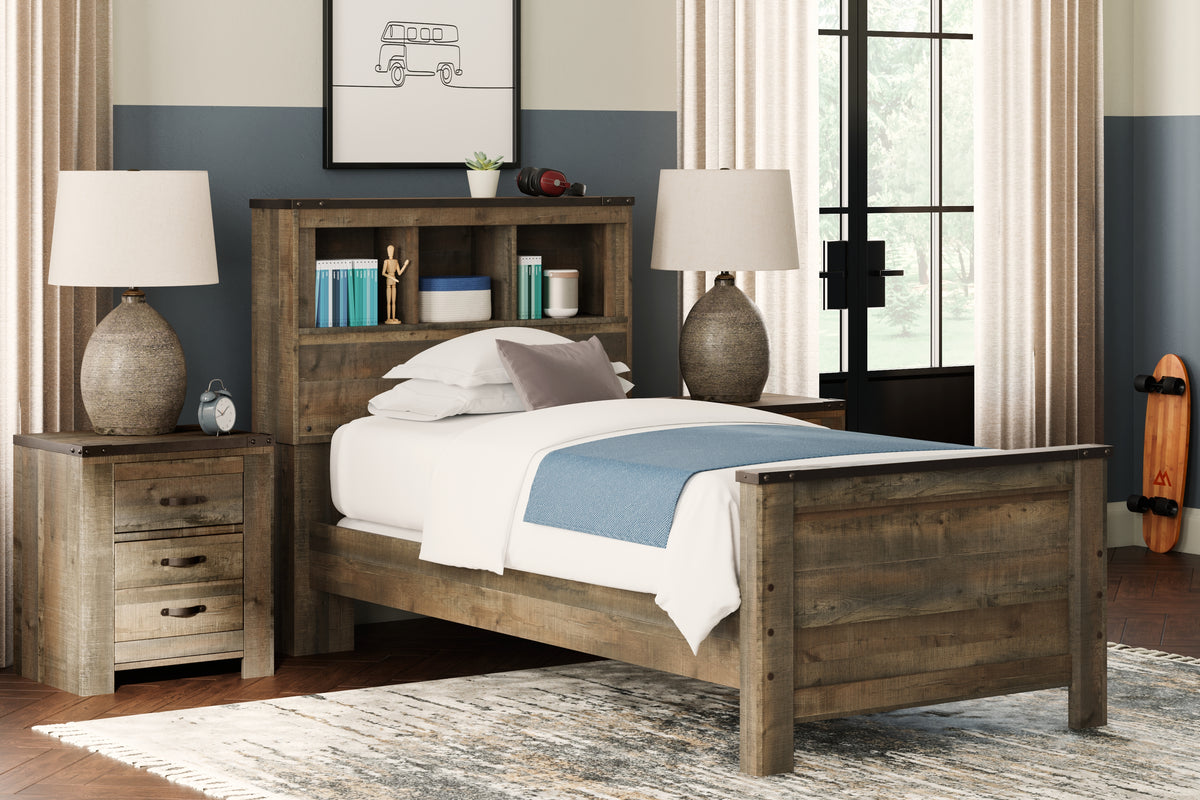 Furniture City Laplace - Ashley Furniture - Trinell Twin Bookcase Bed - Twin Bookcase Bed - B446B21
