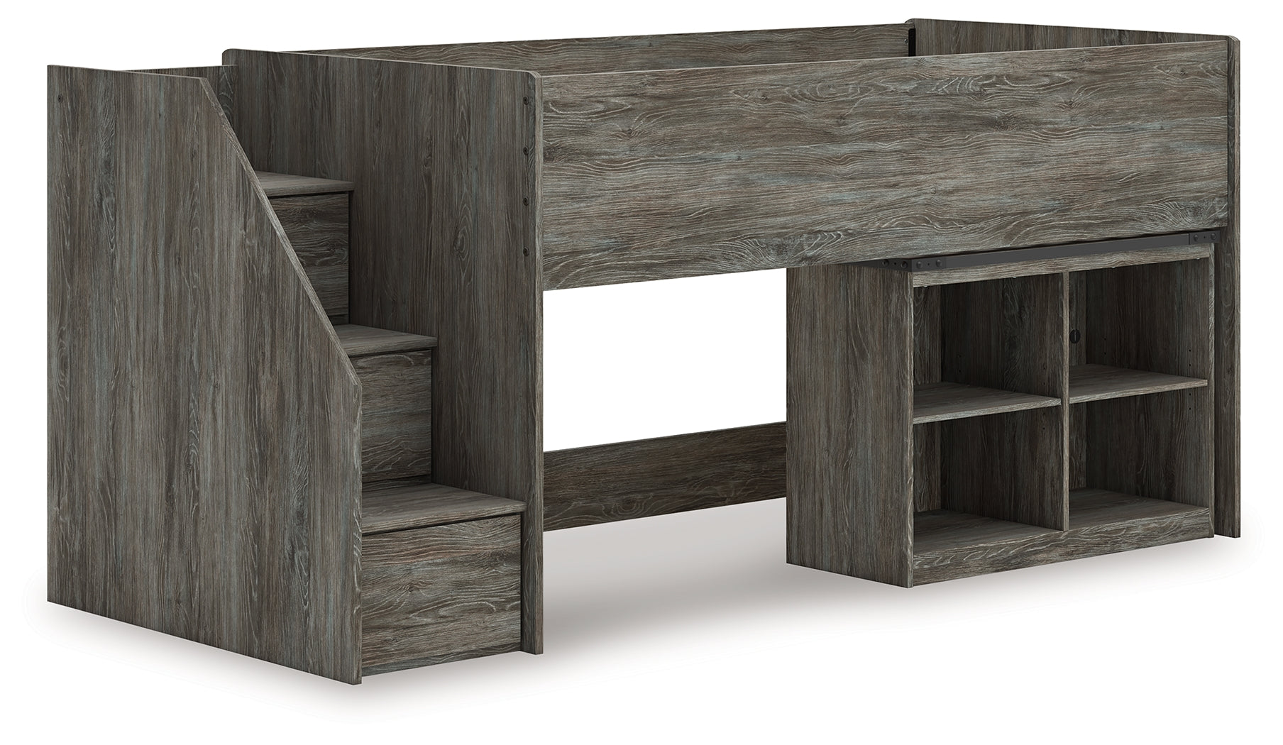 Furniture City Laplace - Ashley Furniture - Frandern Bedroom - Twin Loft  Bed with Bookcase Storage - B4480B14