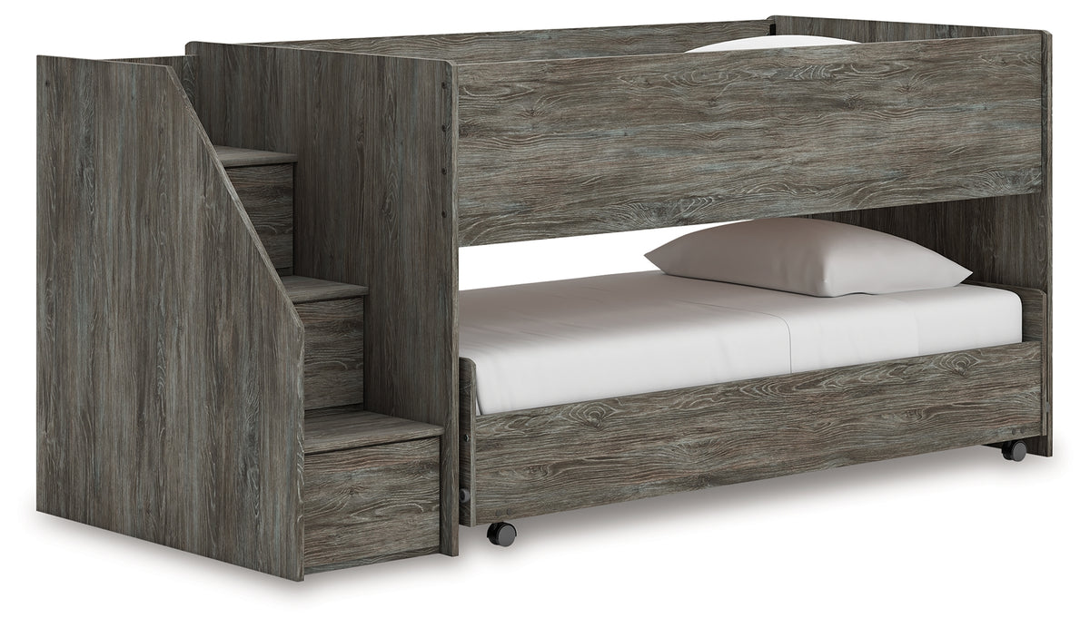 Furniture City Laplace - Ashley Furniture - Frandern Twin over Twin Loft Bed - Twin over Twin Loft Bed - B4480B13