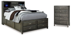 Furniture City Laplace - Ashley Furniture - Caitbrook Full Storage Bed and Chest - Full Storage Bed and Chest - B476B27
