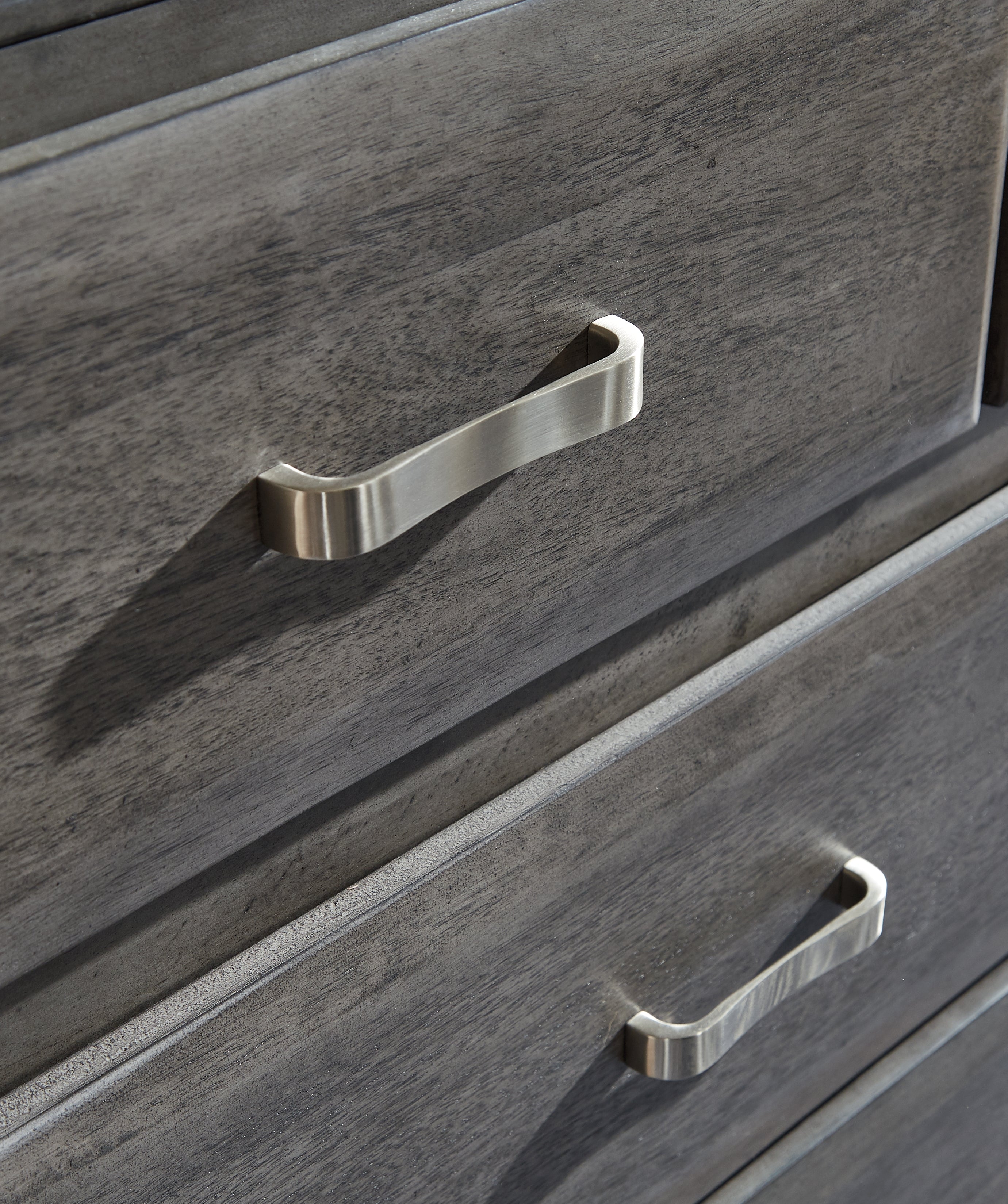 Furniture City Laplace - Ashley Furniture - Caitbrook Bedroom - California King Storage Bed with 8 Drawers / Gray - B476B7