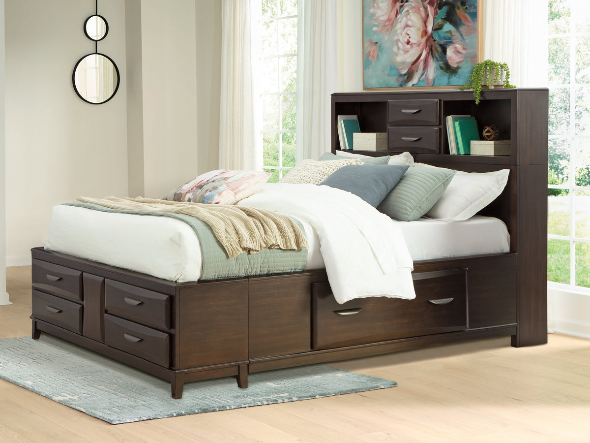 Furniture City Laplace - Ashley Furniture - Vanmore Queen Storage Bed - Queen Storage Bed - B479B2