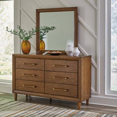 Furniture City Laplace - Ashley Furniture - Lyncott Dresser and Mirror - Dresser and Mirror - B615B1
