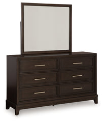Neymorton King Panel Bed, Dresser, Mirror and Nightstand