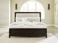 Furniture City Laplace - Ashley Furniture - Neymorton Queen Upholstered Panel Bed - Queen Upholstered Panel Bed - B618B2