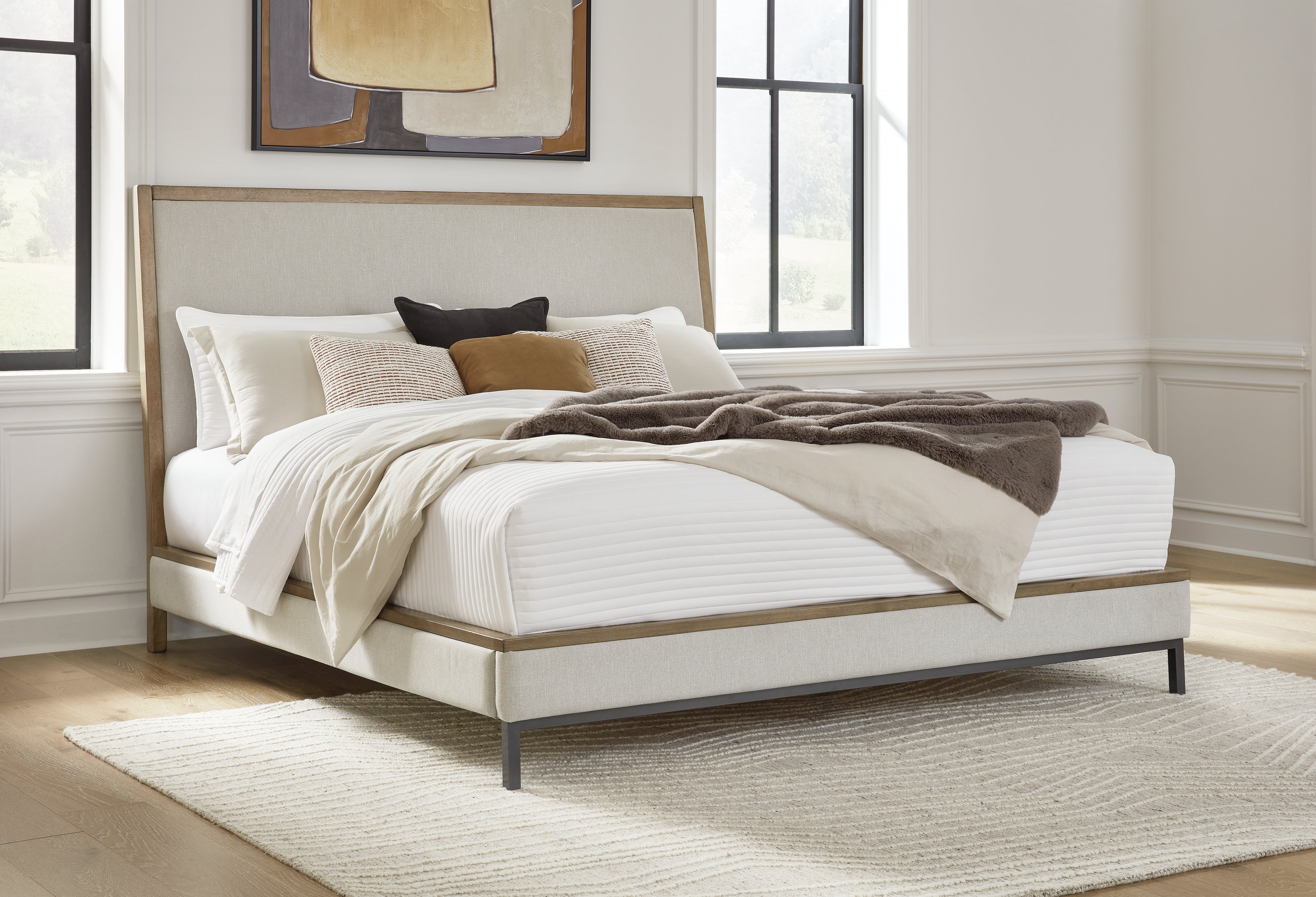 Furniture City Laplace - Ashley Furniture - Tomtyn Bedroom - California King Upholstered Bed - B622B5