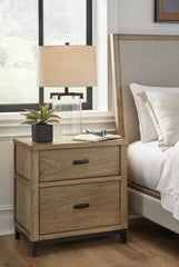 Furniture City Laplace - Ashley Furniture - Tomtyn Nightstand - Two Drawer Night Stand - B622-92