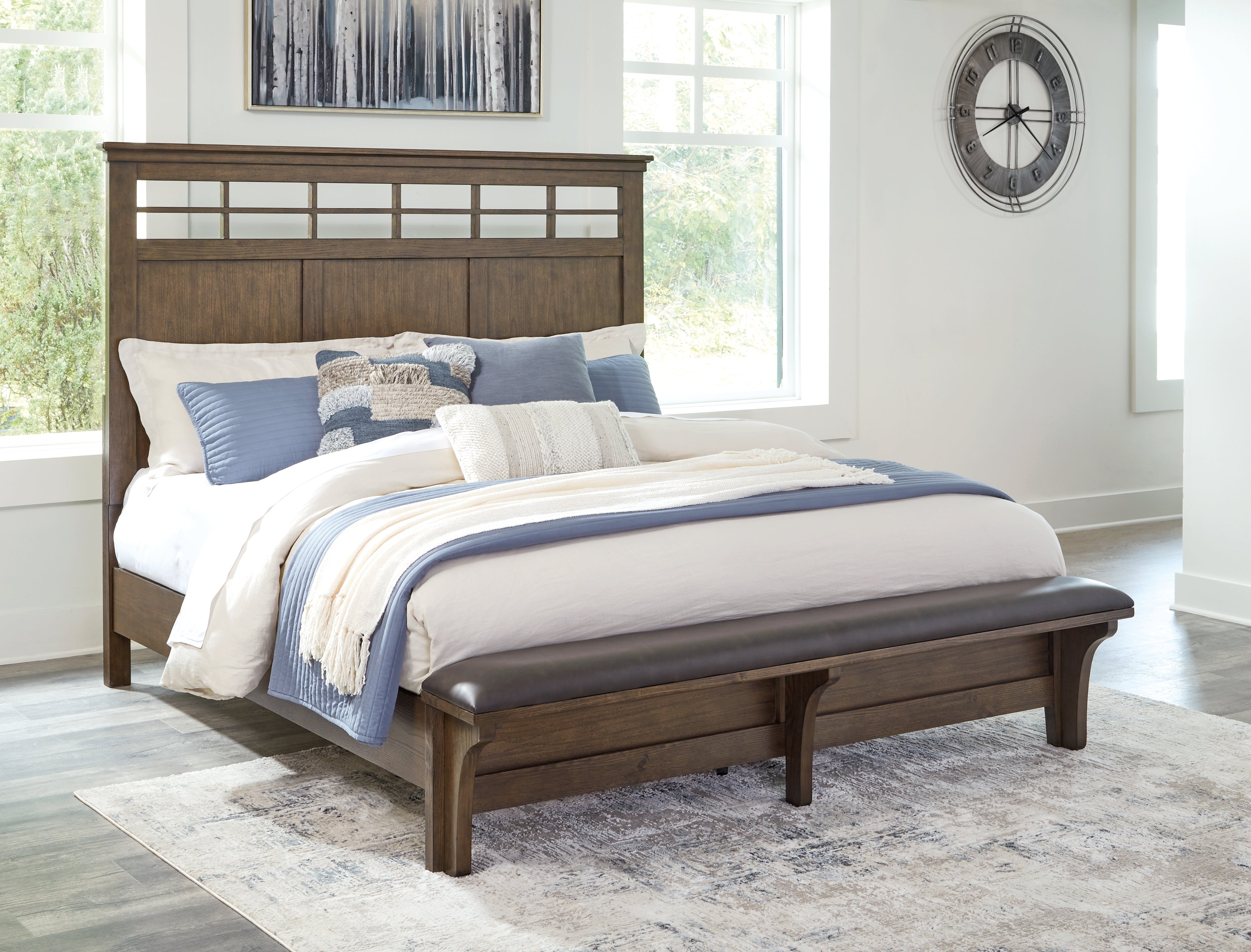 Furniture City Laplace - Ashley Furniture - Shawbeck Bedroom - King Panel Bed - B625B4