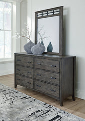 Furniture City Laplace - Ashley Furniture - Montillan Dresser and Mirror - Dresser and Mirror - B651B1