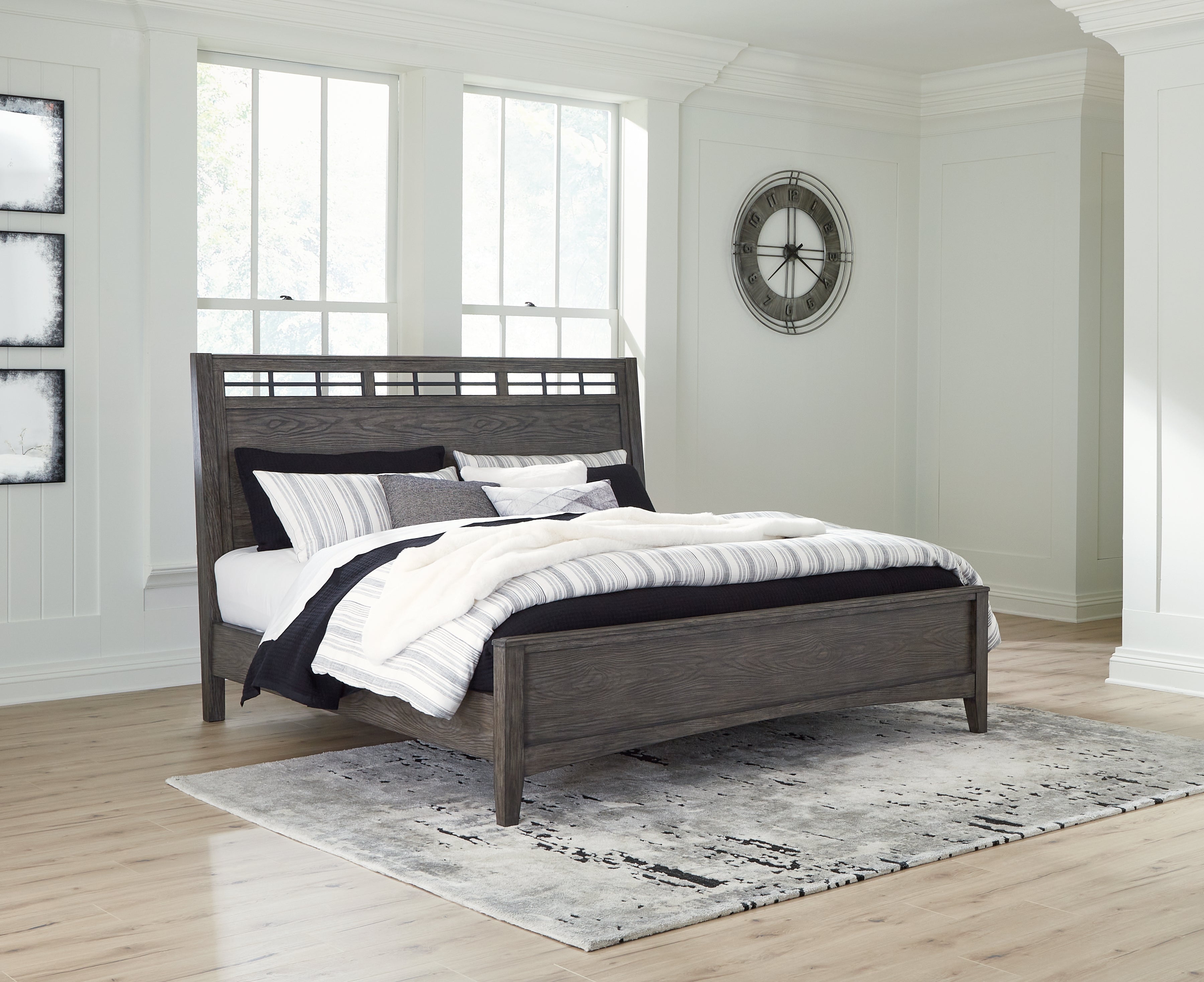 Furniture City Laplace - Ashley Furniture - Montillan Bedroom - California King Panel Bed - B651B5