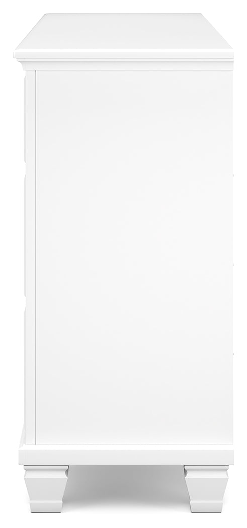 Furniture City Laplace - Ashley Furniture - Fortman Bedroom - Dresser / White - B680-31