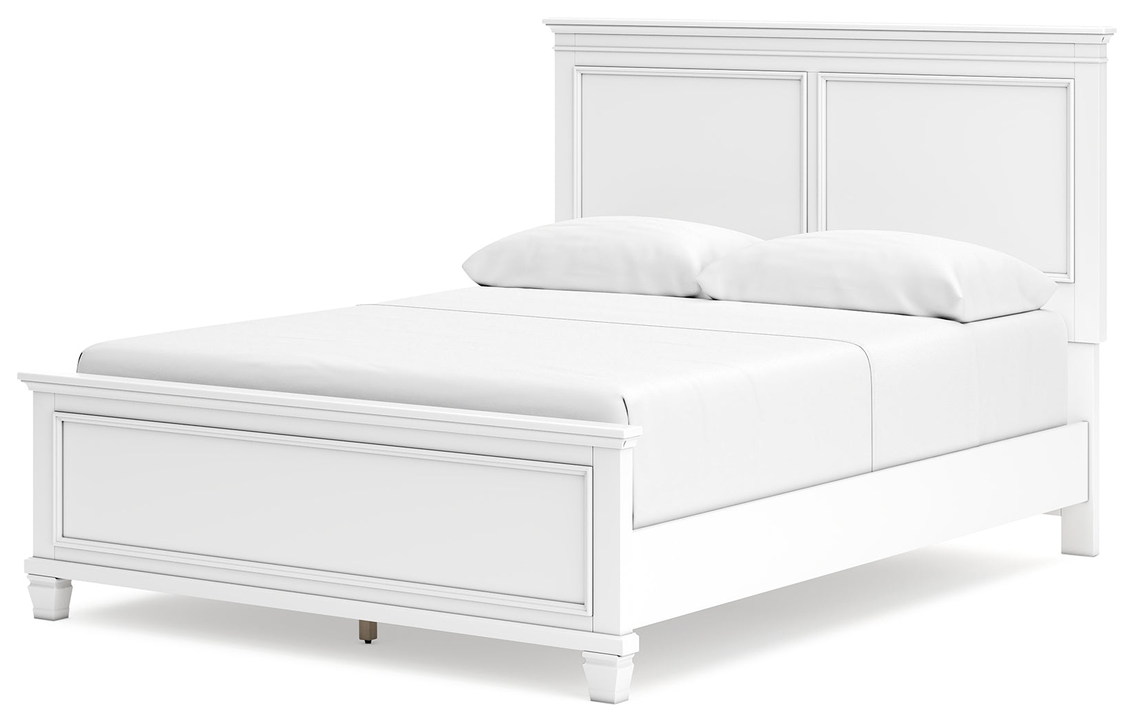 Furniture City Laplace - Ashley Furniture - Fortman Bedroom - Queen Panel Bed / White - B680B2