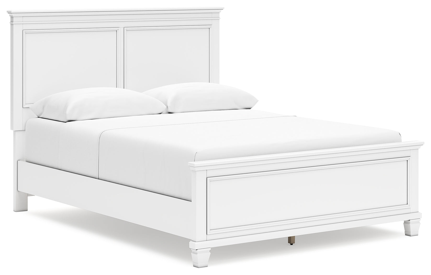 Furniture City Laplace - Ashley Furniture - Fortman Bedroom - Queen Panel Bed / White - B680B2