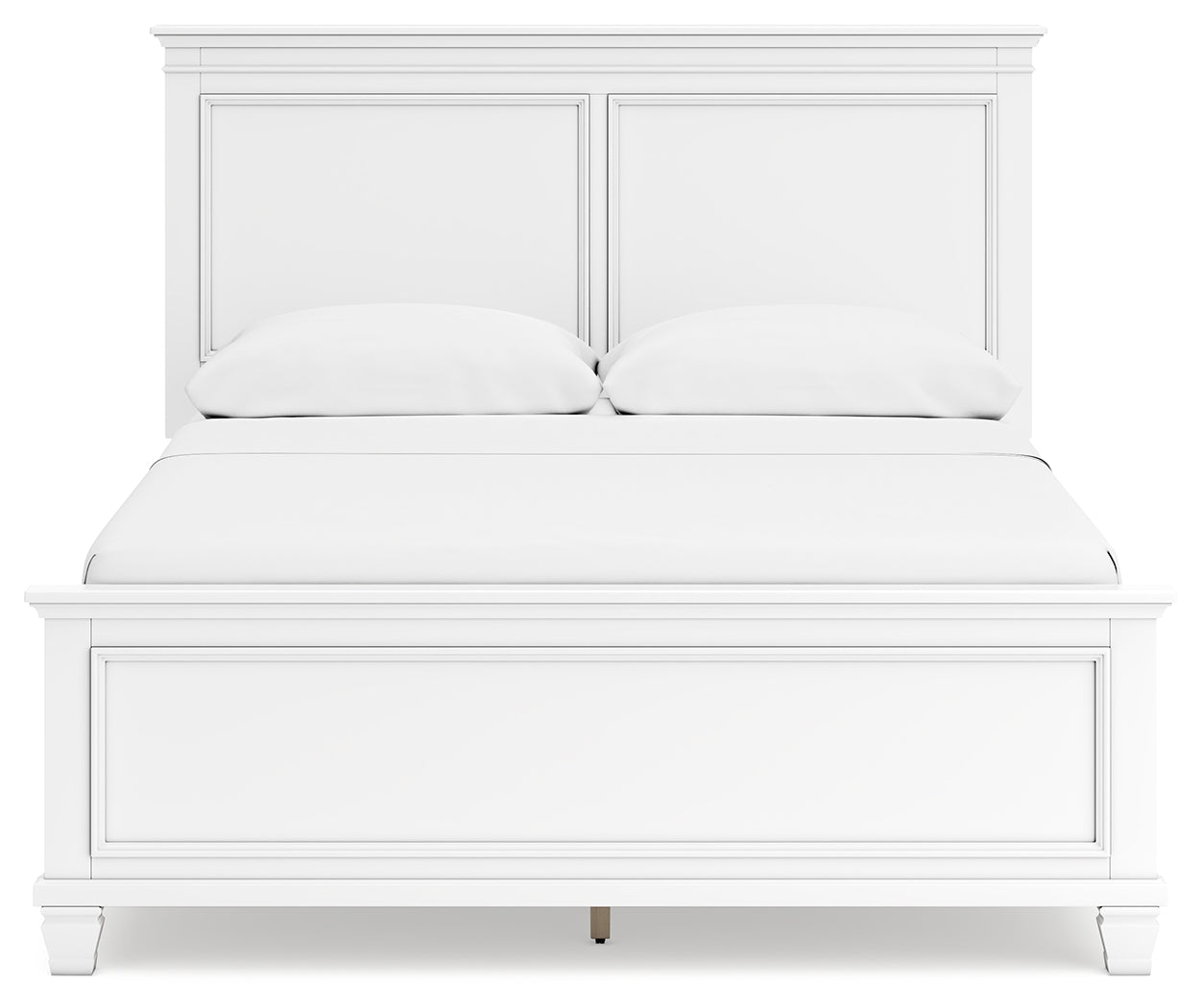Furniture City Laplace - Ashley Furniture - Fortman Bedroom - Queen Panel Bed / White - B680B2