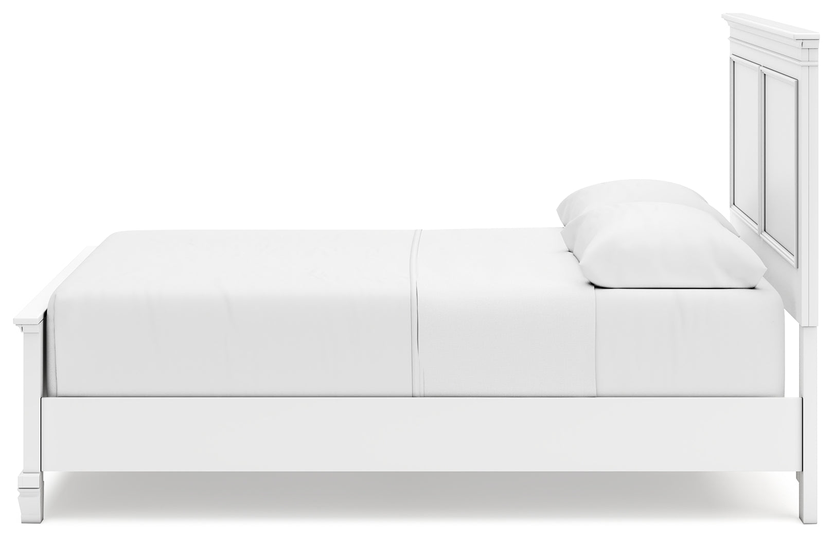 Furniture City Laplace - Ashley Furniture - Fortman Bedroom - Queen Panel Bed / White - B680B2