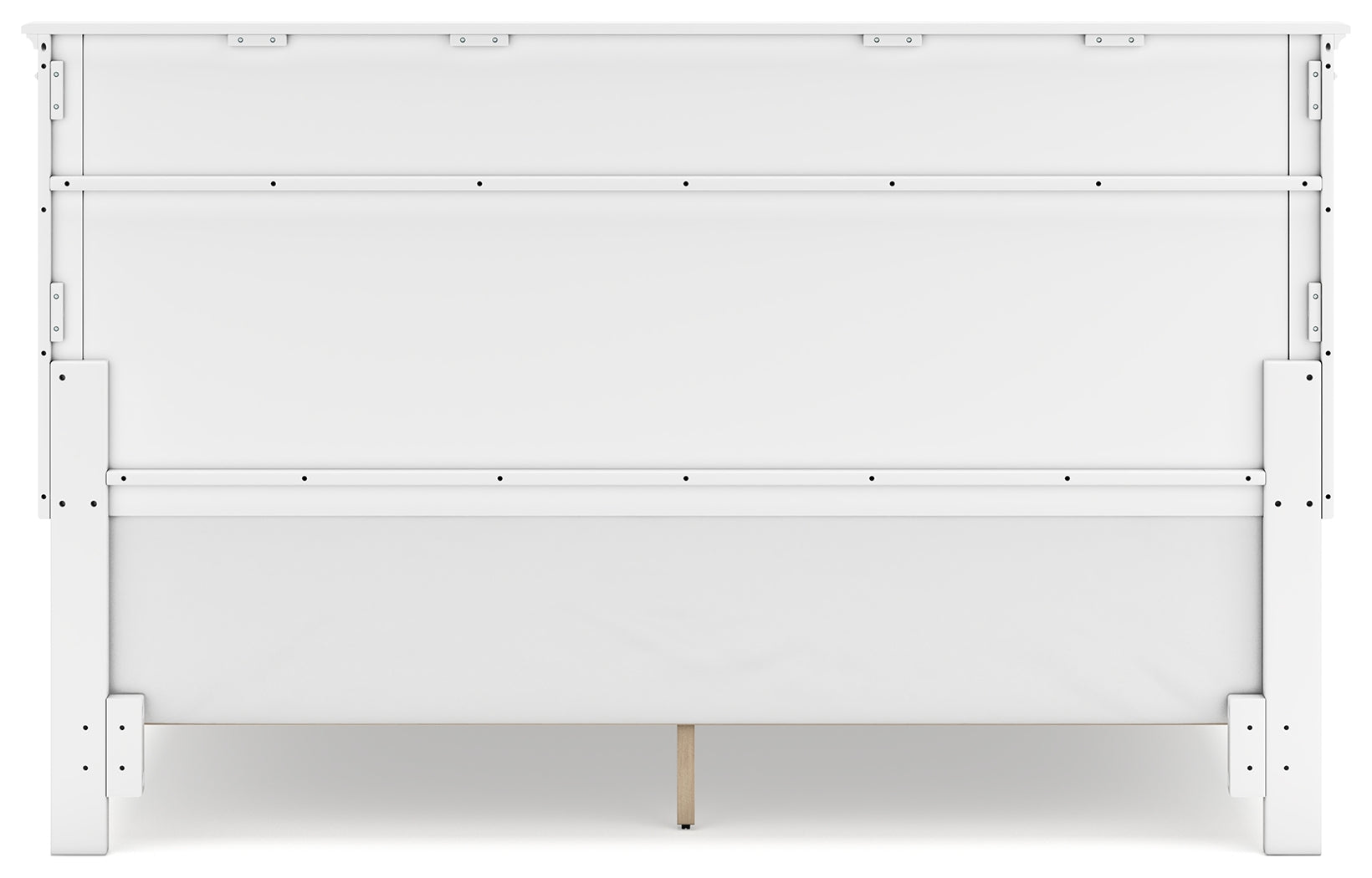 Furniture City Laplace - Ashley Furniture - Fortman Bedroom - King Panel Bed / White - B680B4