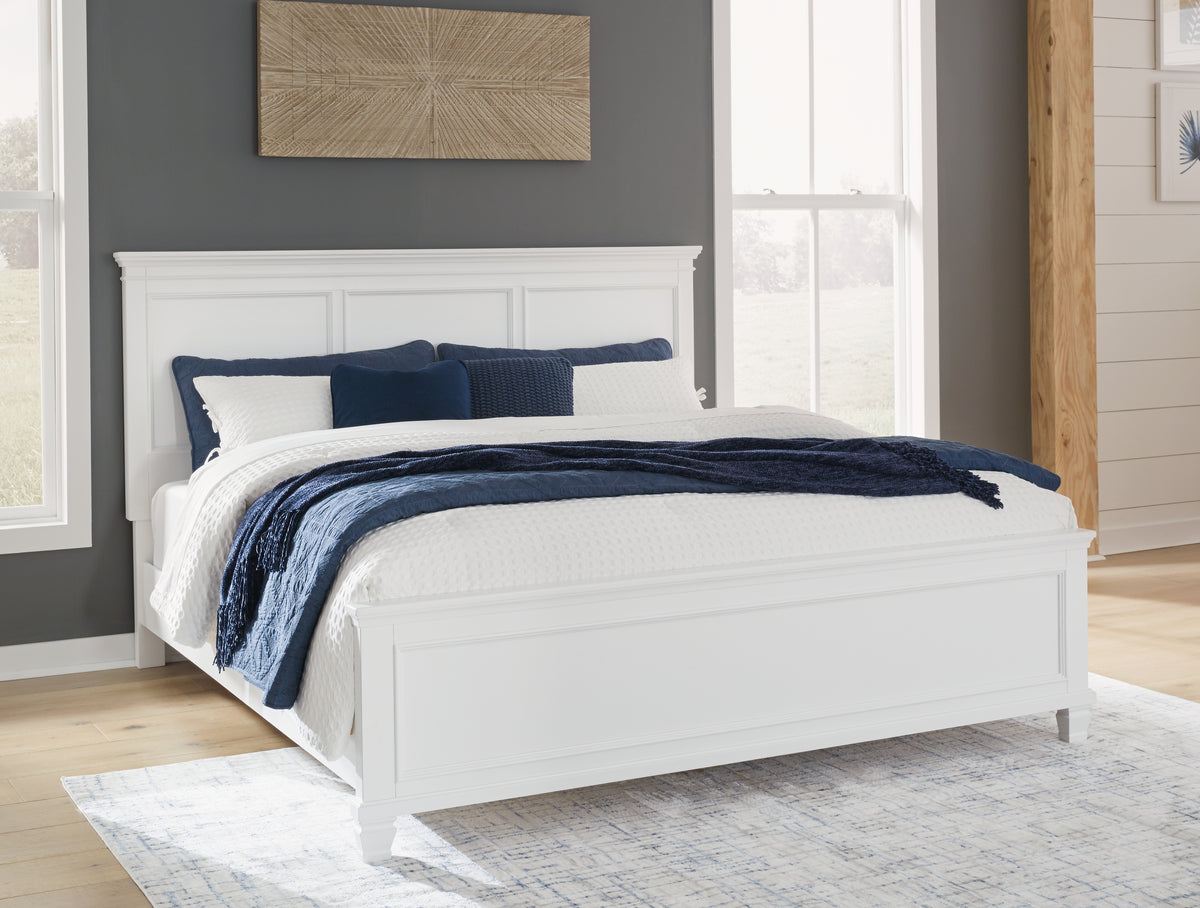 Furniture City Laplace - Ashley Furniture - Fortman Queen Panel Bed - Queen Panel Bed - B680B2