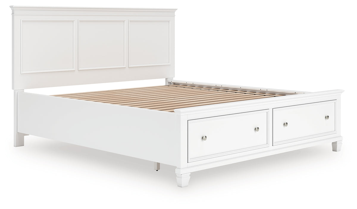 Furniture City Laplace - Ashley Furniture - Fortman California King Panel Storage Bed - California King Panel Storage Bed - B680B23