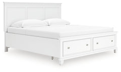 Fortman King Panel Storage Bed