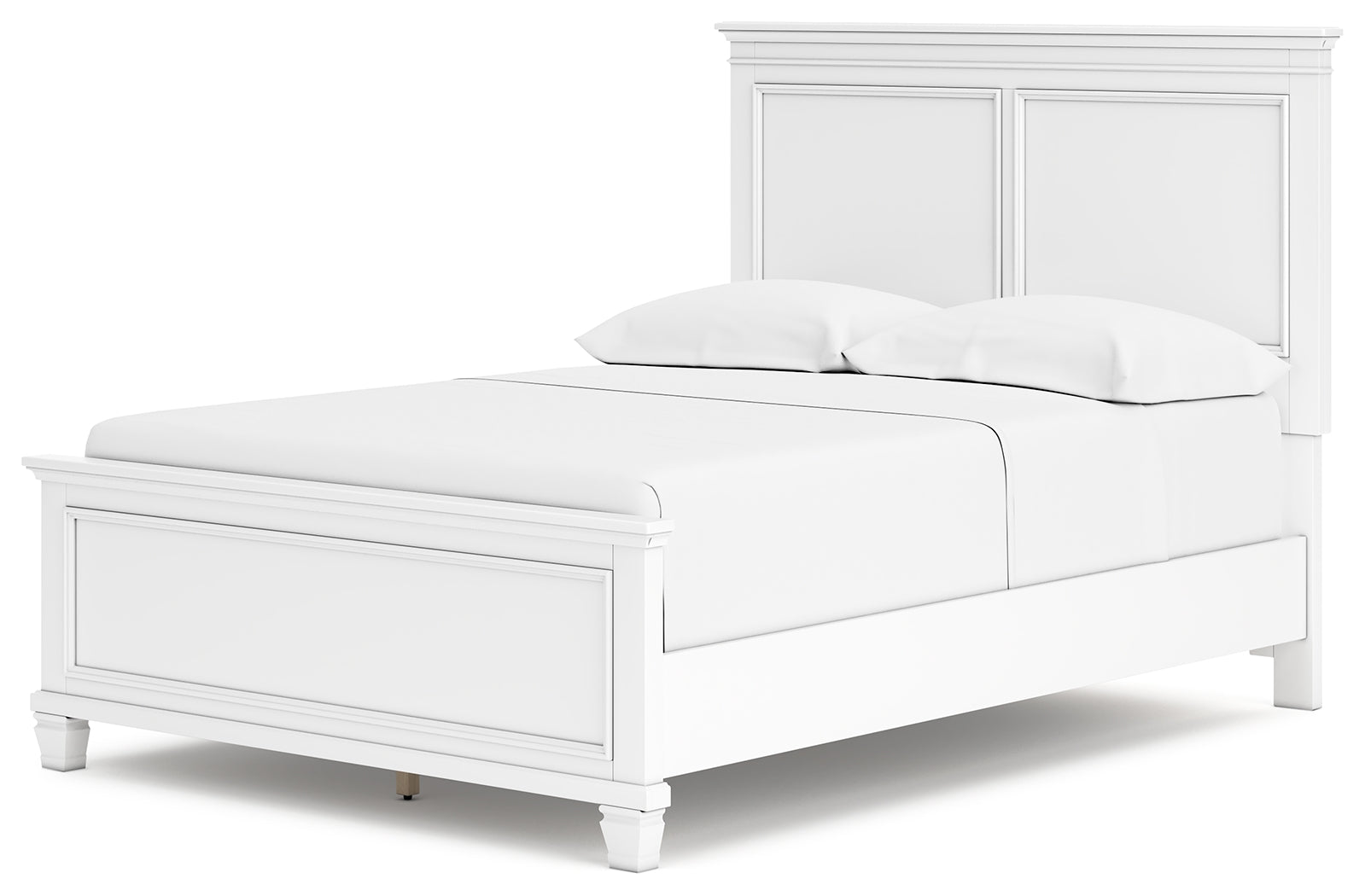 Furniture City Laplace - Ashley Furniture - Fortman Bedroom - Full Panel Bed / White - B680B8