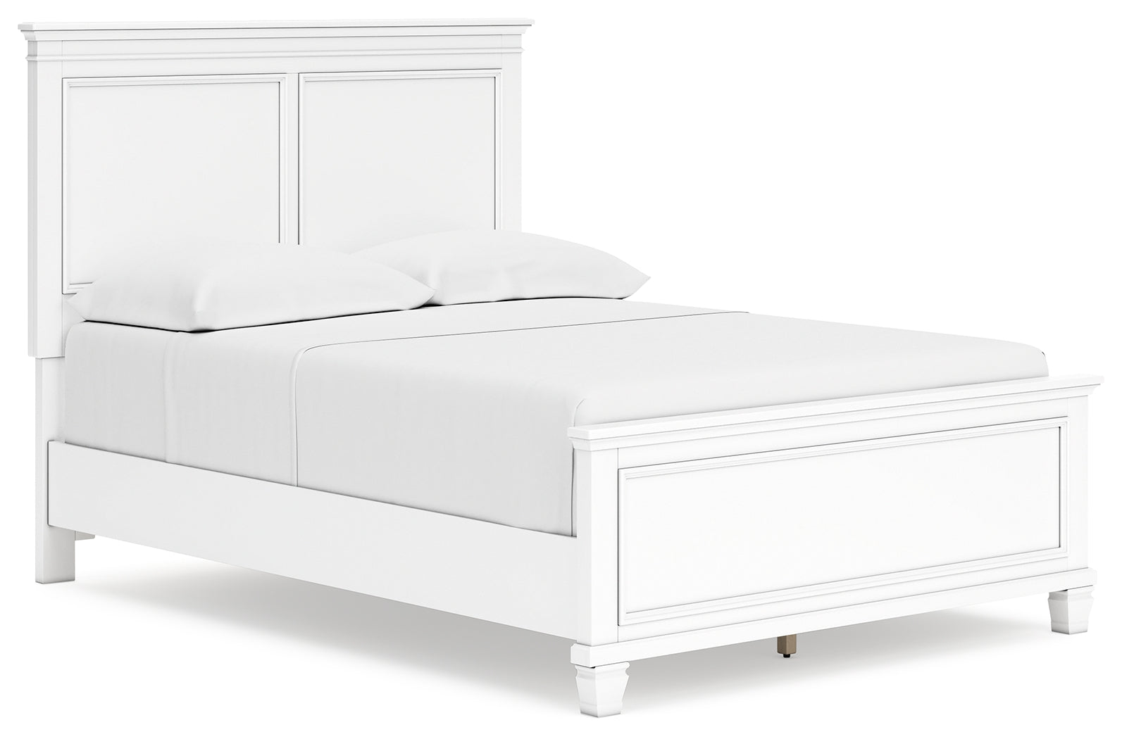 Furniture City Laplace - Ashley Furniture - Fortman Bedroom - Full Panel Bed / White - B680B8