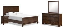 Furniture City Laplace - Ashley Furniture - Danabrin Queen Panel Bed, Dresser, Mirror and Nightstand - Queen Panel Bed, Dresser, Mirror and Nightstand - B685B15