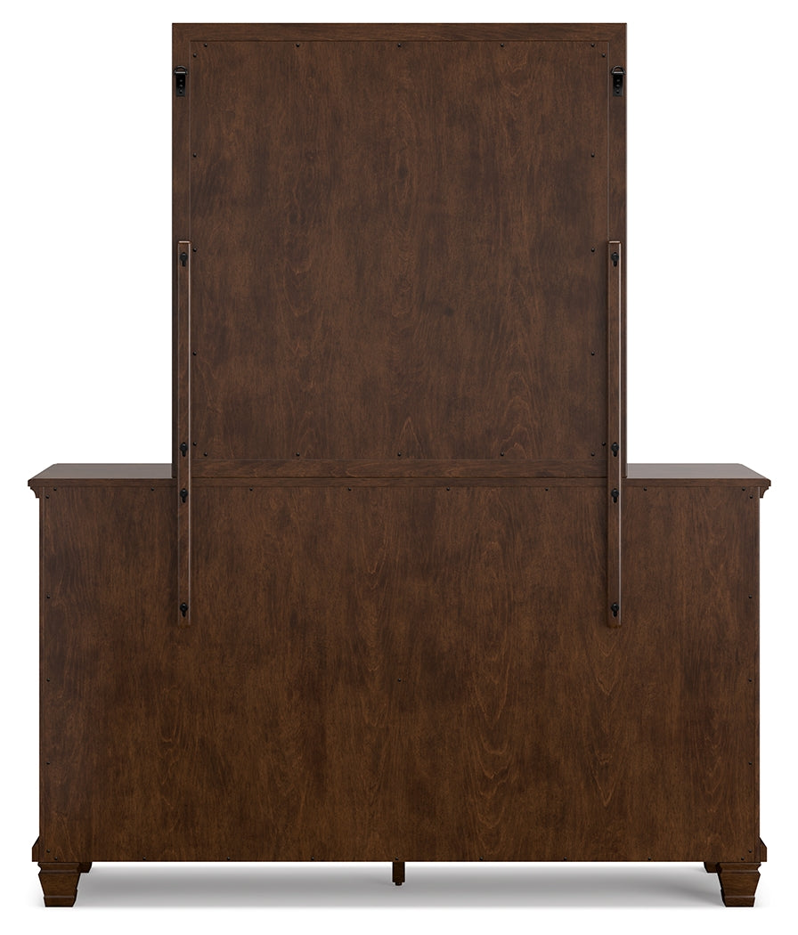 Furniture City Laplace - Ashley Furniture - Danabrin Bedroom - Dresser and Mirror / Brown - B685B1