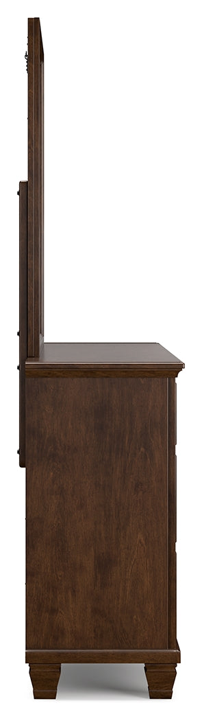 Furniture City Laplace - Ashley Furniture - Danabrin Bedroom - Dresser and Mirror / Brown - B685B1